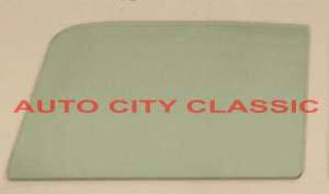 Auto City Classic - 1950-1954 Diamond Pickup Truck Door Glass D4323S - ORIGINAL GREEN TINT