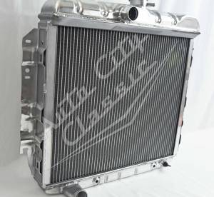 Auto City Classic - 1965-1966 Mopar A Body Dodge / Plymouth V8 Big Block Aluminum Radiator E-MOP-22B - Image 4
