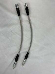 1975-1980 Ford Granada V8 Stainless Steel Braided Brake Hoses HS-FD-G-75-80-SS