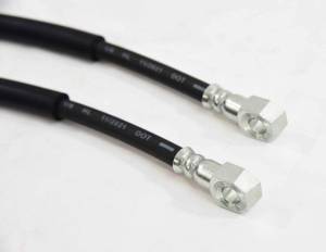 Auto City Classic - 1973-1978 GM 10MM 15" Rubber Flex Disc Brake Hoses with Banjo Fittings and Bolts HS-GM-73-78-10MM-15 - Image 2