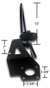 Auto City Classic - 1953-1956 Ford Pickup F Series Automatic Power Brake Pedal and Stomp Pad PED-53-56-FORDPU - Image 2