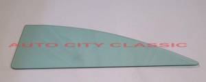 Auto City Classic - 1960-1961 Ford / Edsel Quarter Glass Q4279T - ORIGINAL GREEN TINT