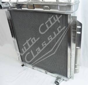1953-1956 Ford Pickup Chevy V8 Motor Aluminum Radiator R5556FDPU - Image 3