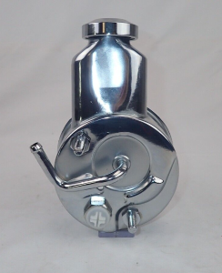 1961-1966 Chevrolet Passenger Cars Chrome Power Steering Pump Assembly S9#10-C