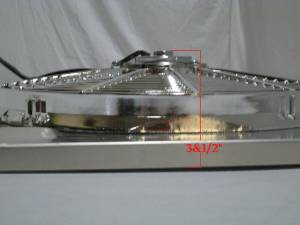 Auto City Classic - 20 5/16" x 19 1/4" Universal Radiator Shroud and Fan SH130 - Image 3