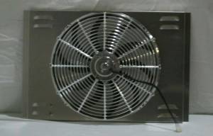 25 1/8" x 16 1/2" Universal Radiator Shroud and Fan SH1428