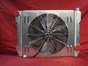 Auto City Classic - Universal Cross Flow GM Style Aluminum Radiator 26" X 19" SL-059B-MT - Image 5