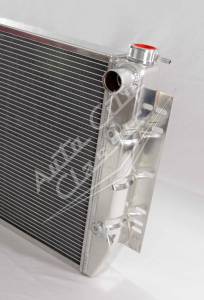 Auto City Classic - Universal Cross Flow Ford Style Aluminum Radiator 26" x 19" SL-104B-AT - Image 4