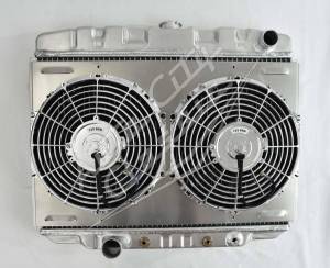 Auto City Classic - 1967-1970 Ford Mustang / Mercury Cougar Big Block Aluminum Radiator SL-157B-AT - Image 7