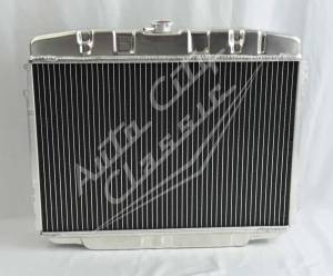 Auto City Classic - 1967-1970 Ford Mustang / Mercury Cougar with A/C Aluminum Radiator SL-157C-AT - Image 9