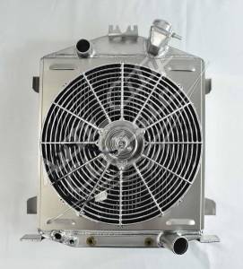 Auto City Classic - 1932 Ford Lo-Boy / Street/ Rat Rod Aluminum Radiator Chopped with Chevy Motor SL-188A-AT - Image 9