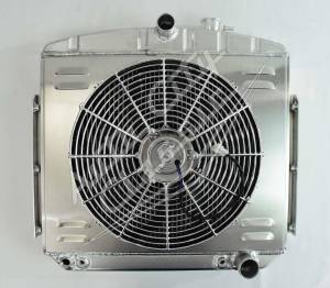 Auto City Classic - 1955-1957 Chevrolet Passenger Cars V8 or 6 Cylinder Big Block  Aluminum Radiator SL-328A-AT - Image 9