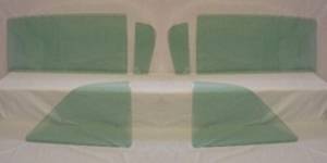 1955-1956 Buick Riviera Hardtop / Oldsmobile Holiday Sedan Side Glass Set SS-BO-55-56-4H-S