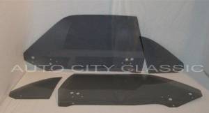 Auto City Classic - 1970-1974 Dodge Challenger Coupe and Hardtop Side Glass Set SS-CHL-70-74-2H - CUSTOM GREY