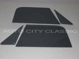 Auto City Classic - 1967 Chevrolet / GMC Pickup Side Glass Set SS-CVY-67-PU - CUSTOM GREY