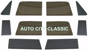 Auto City Classic - 1968-1972 Chevrolet / GMC Panel and Suburban Side Glass Set SS-CVY-68-72-SUB - ORIGINAL GREEN TINT