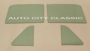 1953-1954 Dodge Cab and Panel Side Glass Set SS-D-53-54-PU