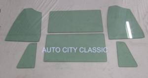 1959 Ford 2 Door Business Coupe Side Glass Set SS-F-59-CP