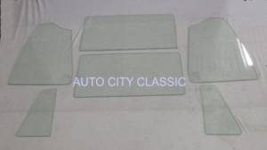 Auto City Classic - 1959 Ford 2 Door Business Coupe Side Glass Set SS-F-59-CP - CLEAR