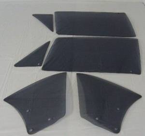 1968 Oldsmobile 2 Door Hardtop Side Glass Set SS-F85-68-2H - Image 2