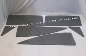 Auto City Classic - 1960-1961 Ford / Edsel 2 Door Hardtop Side Glass Set SS-FE-60-61-2H - CUSTOM GREY