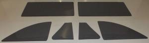 Auto City Classic - 1963-1965 Ford Fairlane / 63 Mercury Meteor 2 Door Hardtop Side Glass Set SS-FM-63-64-2H - CUSTOM GREY