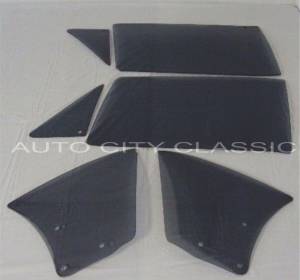 Auto City Classic - 1962 Chevrolet Chevy II / Nova Convertible Side Glass Set SS-NOVA-62-CV - CUSTOM GREY