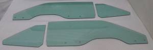 Auto City Classic - 1970-1971 Ford Torino (Fairlane) Convertible Side Glass Set SS-TORI-70-71-CV - ORIGINAL GREEN TINT