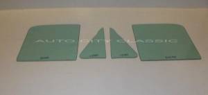Auto City Classic - 1953-1955 Ford Pickup Closed Cab 81 and Panel Delivery 82 4 Piece Side Set SS5355FPU - ORIGINAL GREEN TINT