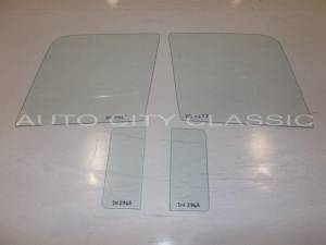 Auto City Classic - 1953-1955 Ford Pickup Closed Cab 81 and Panel Delivery 82 4 Piece Side Set SS5355FPU - CLEAR