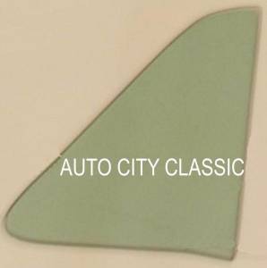Auto City Classic - 1953-1954 Pontiac 4 Door Sedan Rear Vent Glass V2986S - ORIGINAL GREEN TINT