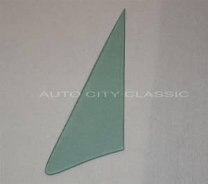 Auto City Classic - 1965-1968 Ford and Mercury Convertible and Hardtop Left Vent Glass V3301 - ORIGINAL GREEN TINT