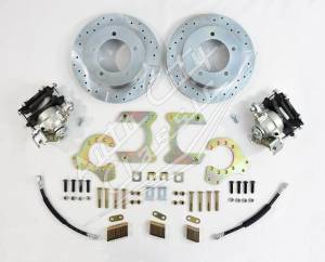 1980-1996 Ford Bronco / 1980-2006 Ford E150 8.8 Rear Disc Brake Conversion Wheel Kit