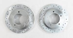 Auto City Classic - Ford Truck Bronco Small Bearing Rear Disc Brake Conversion Wheel Kit - Image 2