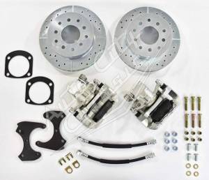1955-1957 Chevrolet Passenger Cars 13" Wheel Rear Disc Brake Conversion Wheel Kit WK-CVY-55-57-13