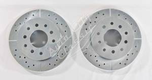 Auto City Classic - 1958-1964 Chevrolet Passenger Cars 13" Wire Wheel Rear Disc Brake Conversion Wheel Kit  WK-CVY-58-64-13 - Image 6