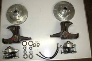 1971-1972 Chevrolet / GMC Pickup Truck 2.5" Drop Spindle 5 Lug Disc Brake Conversion Wheel Kit
