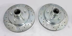 Auto City Classic - 1955 - 1957 Pontiac Passenger Cars Front Disc Brake Conversion Wheel Kit - Image 2