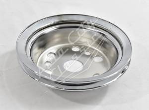 Auto City Classic - 1955-1957 Chevrolet Small Block 500 Series Power Steering Conversion Front Mount Chrome 5557PSC500-FM-C - Image 7