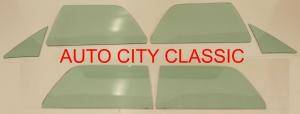 1964 Ford Galaxie 4 Door Hardtop 57B, 57C Side Glass Set 64GAL4HTSS