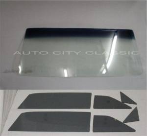 Auto City Classic - 1965-1966 Mercury Convertible Complete Glass Package 6566MERCPKG - CUSTOM GREY