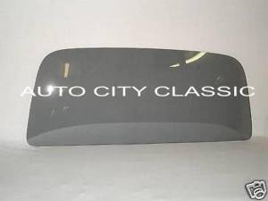 Auto City Classic - 1968-1972 Pontiac Tempest 2 Door Coupe and Hardtop Rear Back Glass B4001 - CUSTOM GREY