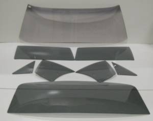 Auto City Classic - 1966-1967 Buick / Oldsmobile / Pontiac A Body 2 Door Coupe Complete Glass Package CG-66-67-BOP-ABODY-2CP - Image 2