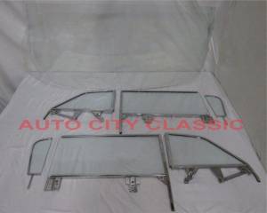 1959-1960 Buick / Cadillac / Oldsmobile Convertible Complete Glass Package with Assembled Side Glass Set CG-BCO-59-60-CV-SSA-EX