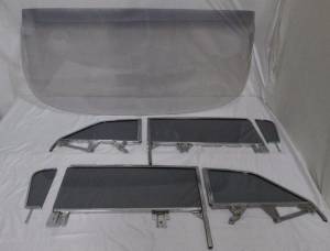 1959-1960 Buick/ Chevrolet / Oldsmobile/ Pontiac Convertible Complete Glass Package with Assembled Side Set CG-BCOP-59-60-CV-SSA-EX