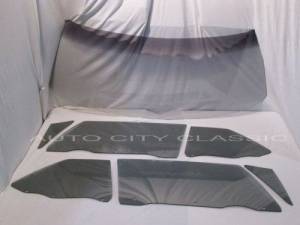 Auto City Classic - 1967-1968 Buick / Chevrolet / Oldsmobile / Pontiac Convertible Complete Glass Package CG-BCOP-67-68-CV - CUSTOM GREY