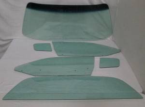 1973-1974 Dodge Charger 2 Door Hardtop Complete Glass Package CG-CHRG-73-74-2H