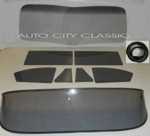 1941-1942, 1946-1948 Chevrolet / Oldsmobile / Pontiac 2 Door Sedan Complete Glass Package VBend CG-COP-41-48-2S-VB