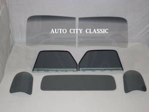 Auto City Classic - 1947-1950 Chevrolet / GMC Pickup Complete Glass Package with Assembled Door Glasses CG-CVY-47-50-PU-SSA-2P - Image 3