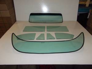 Auto City Classic - 1953-1954 Chevrolet 4 Door Sedan Complete Glass Package CG-CVY-53-54-4S - ORIGINAL GREEN TINT